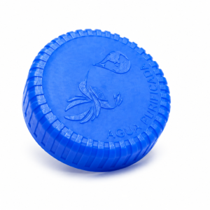 Tapa de plástico para garrafón de agua tipo Ciel 52 mm azul, millar de 1000 piezas para agua purificada